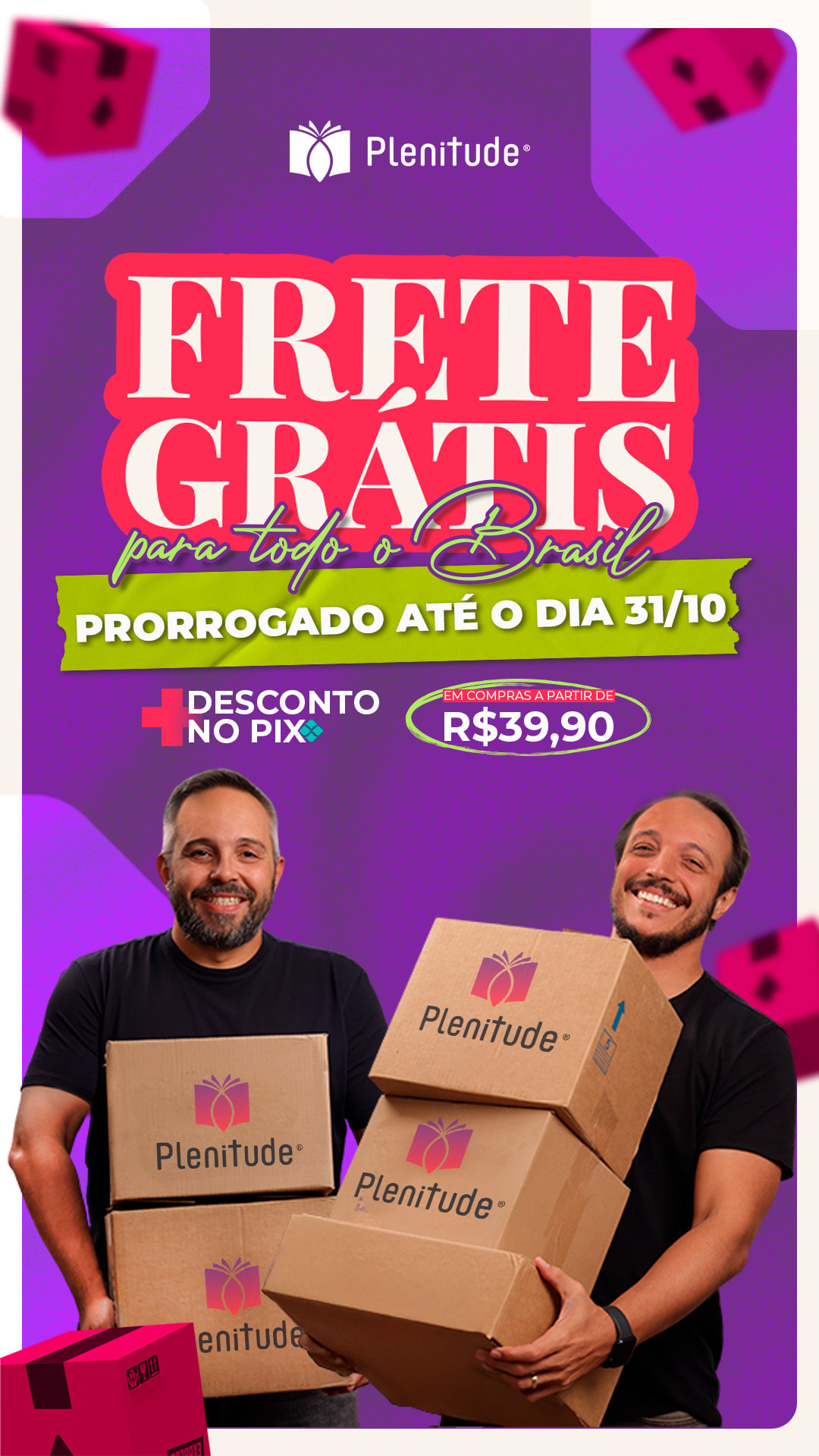 FRETE GRÁTIS PRORROGADO MOBILE