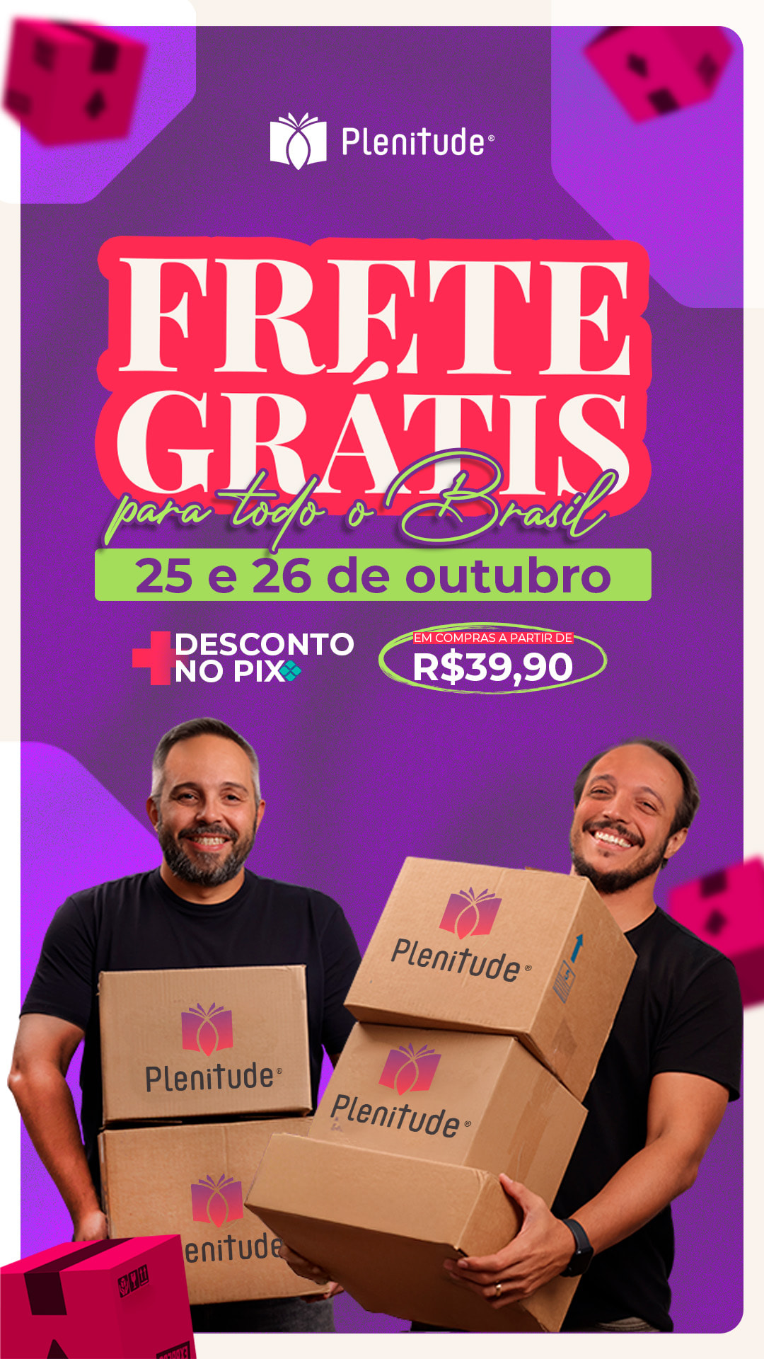 FRETE GRÁTIS 25 E 26-10 MOBILE