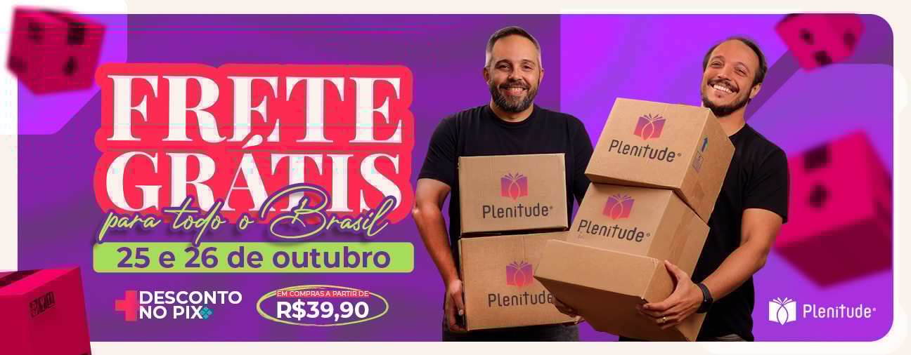 FRETE GRÁTIS 25 E 26-10