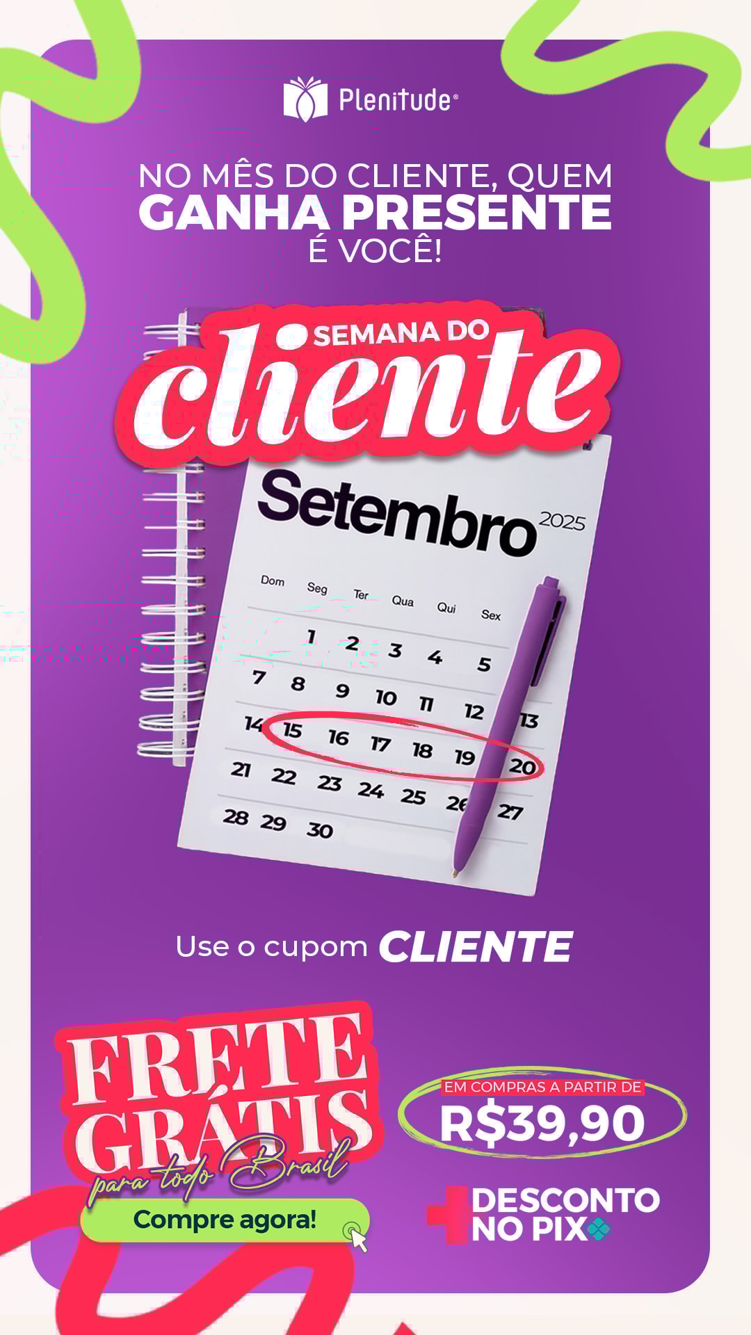 semana do cliente mobile