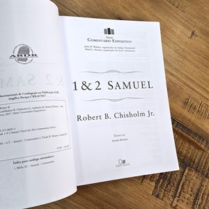 1 e 2 Samuel - Série comentário expositivo | Robert B. Chisholm Jr