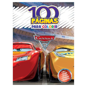 100 Páginas para Colorir Disney | Carros 3