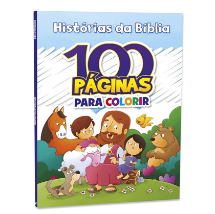 100 Páginas para Colorir | Histórias da Bíblia