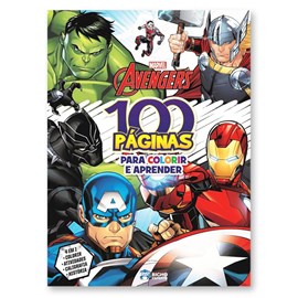 100 Páginas para Colorir Marvel | Vingadores