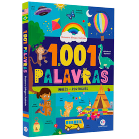 1001 Palavras | Dicionário Bilingue Ilustrado | Inglês e Português