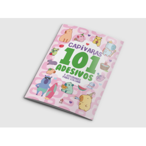 Segunda imagem do produto 101 Adesivos Atividades e Desenhos para Colorir Capivara