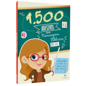 1500 Adesivos com Mensagens Bíblicas