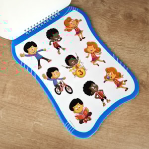 Segunda imagem do produto 3 Palavras | Deus é Bom o Tempo Inteiro | Livro de Colorir com Adesivos