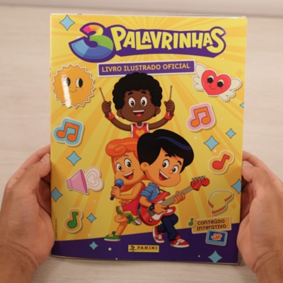 Segunda imagem do produto 3 Palavrinhas | Álbum Livro Ilustrado Oficial