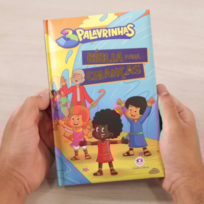 Segunda imagem do produto 3 Palavrinhas | Bíblia Almofadada Para Crianças