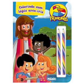 3 Palavrinhas | Colorindo Com Lápis Arco-Íris