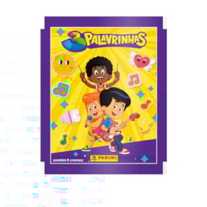 3 Palavrinhas | Envelope Com 5 Cromos Para Álbum Livro Ilustrado Oficial