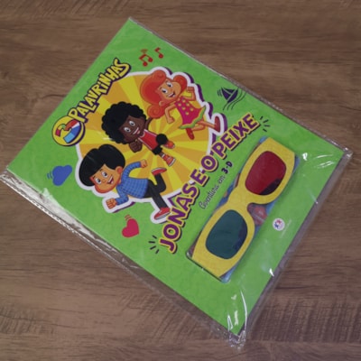 Segunda imagem do produto 3 Palavrinhas | Jonas e o Peixe | 3 a 5 Anos