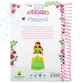 Segunda imagem do produto 333 Atividades...meninas (esp) | Little Pearl Books