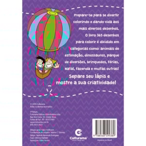 Segunda imagem do produto 365 Desenhos para Colorir