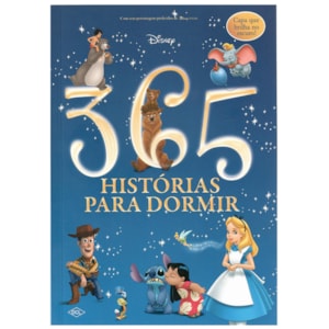 365 Histórias para dormir Disney | Capa que Brilha no escuro