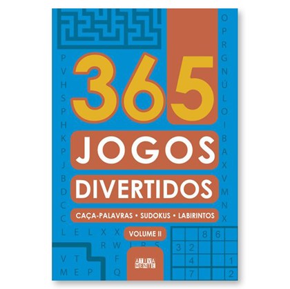 Livro 365 Jogos Divertidos Volume II Ciranda Cultural