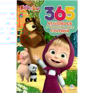 365 Masha e o Urso | Atividades e Desenhos para Colorir