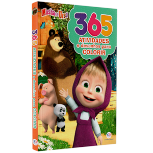 Segunda imagem do produto 365 Masha e o Urso | Atividades e Desenhos para Colorir