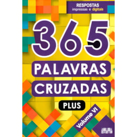 365 Palavras Cruzadas Plus | Volume VI