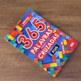 Segunda imagem do produto 365 Palavras Cruzadas Plus | Volume VII