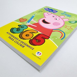 Livro Infantil 365 Atividades E Desenhos Colorir Peppa Pig na Americanas  Empresas