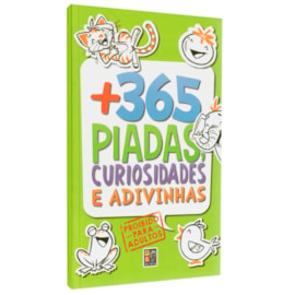 + 365 Piadas, Curiosidades e Adivinhas | Capa Verde