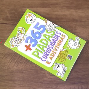 Segunda imagem do produto + 365 Piadas, Curiosidades e Adivinhas | Capa Verde