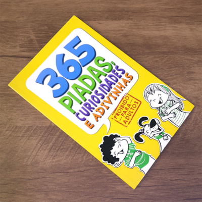 Segunda imagem do produto 365 Piadas, Curiosidades e Adivinhas | Proibido Para Adultos