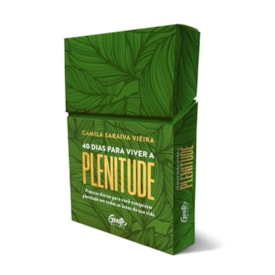 Segunda imagem do produto 40 Dias Para Viver a Plenitude | Minilivro | Camila Vieira