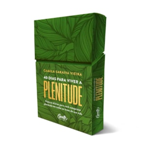 Segunda imagem do produto 40 Dias Para Viver a Plenitude | Minilivro | Camila Vieira