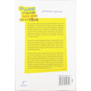 Segunda imagem do produto 50 Coisas que os Pais Nunca Devem Dizer aos Filhos | Antonio Siqueira