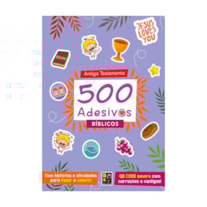 500 Adesivos Bíblicos | Antigo Testamento