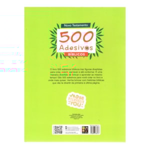 Segunda imagem do produto 500 Adesivos Bíblicos | Novo Testamento
