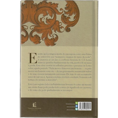 Segunda imagem do produto A anatomia de um luto | C. S. Lewis