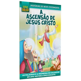 A Ascensão de Jesus Cristo | Revista em quadrinhos Bíblico