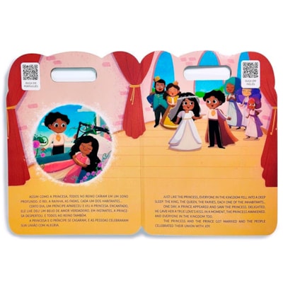 Segunda imagem do produto A Bela Adormecida| QR Codes de Narrações em Inglês e Português