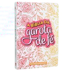 Segunda imagem do produto A Bíblia da Garota de Fé | NVT | Rosas