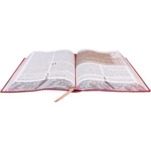 Segunda imagem do produto A Bíblia da Mulher | Letra Grande | ARA | Capa Goiaba Luxo Grande