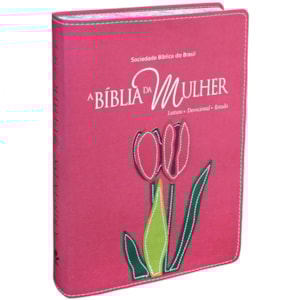 A Bíblia da Mulher | Letra Grande | ARA | Capa Goiaba Luxo Grande