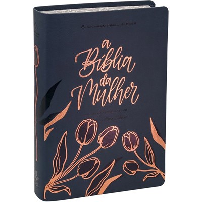 Segunda imagem do produto A Bíblia da Mulher | Letra Grande | NAA | Capa Luxo Azul