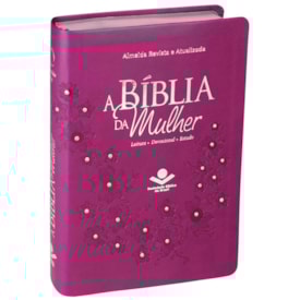 A Bíblia da Mulher | Letra Normal | ARA | Capa Vinho Luxo
