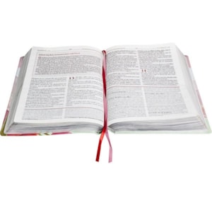 Segunda imagem do produto A Bíblia da Mulher | Letra Normal | ARC | Capa Flores Luxo