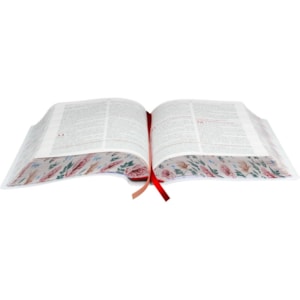 Segunda imagem do produto A Bíblia da Mulher | Letra Normal | ARC | Capa Luxo Ilustrada Flores