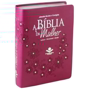A Bíblia da Mulher | Letra Normal | ARC | Capa Vinho