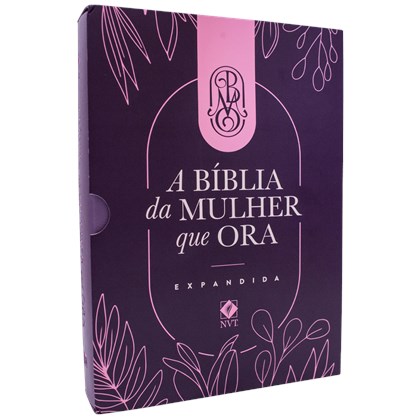 A Bíblia da Mulher que Ora - Edição Expandida | NVT | Letra Normal | Roxa