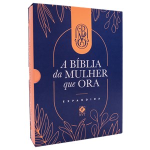 A Bíblia da Mulher que Ora - Edição Expandida | NVT | Letra Normal | Salmão