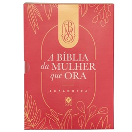A Bíblia da Mulher que Ora - Edição Expandida | NVT | Letra Normal | Vinho