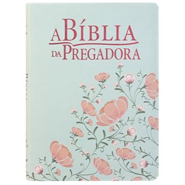 A Bíblia da Pregadora | ARC | Letra Normal | Verde Floral