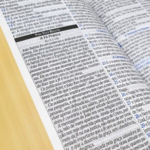 A Bíblia de Estudo do Homem Sábio | ARC | Letra Grande | Harpa Avivada e Corinhos | Capa Marrom
